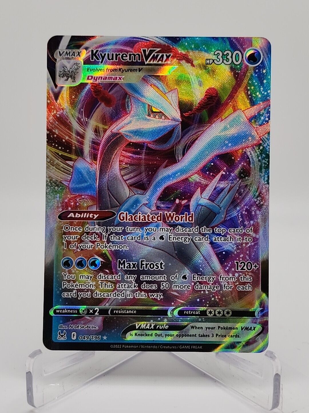 Kyurem VMAX  49/196 Pokémon TCG Lost Origin