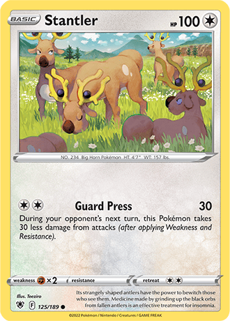 Stantler  125/189 Pokémon TCG Astral Radiance