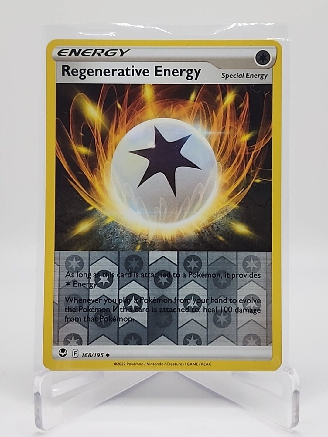 Regenerative Energy [Reverse Holo]  168/195 Pokémon TCG Silver Tempest