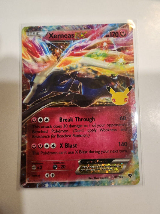 Xerneas EX 97/146  Celebrations: Classic Collection Pokemon TCG