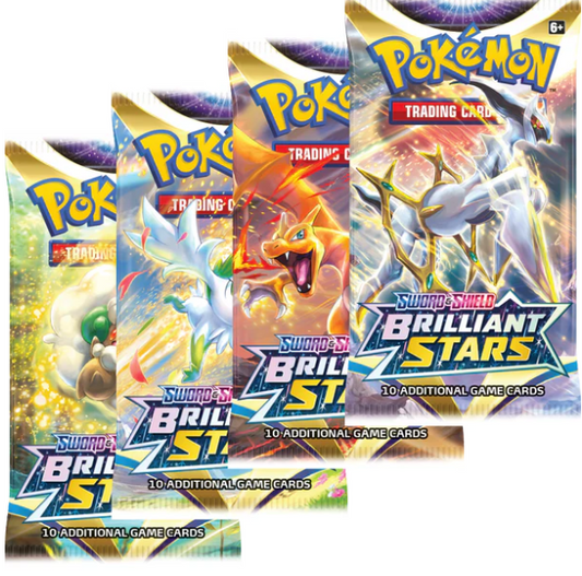 Pokemon TCG: Sword & Shield - Brilliant Stars Booster Pack (Pack Art Varies)