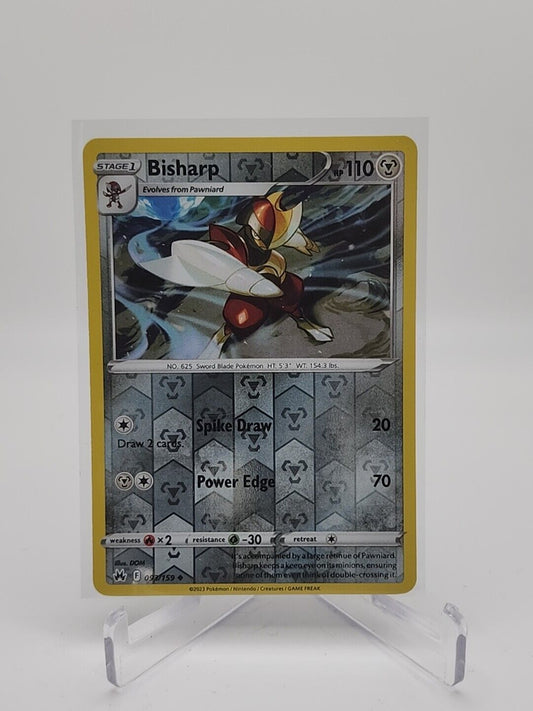 Bisharp [Reverse Holo] 93/159 Pokémon TGC Crown Zenith