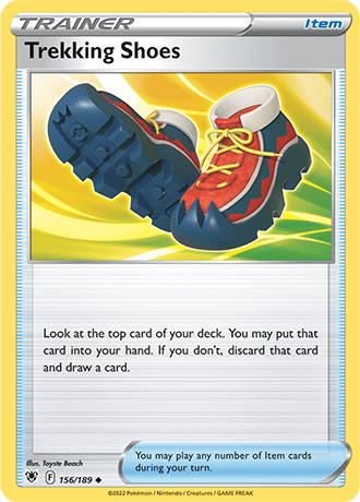 Trekking Shoes  156/189 Pokémon TCG Astral Radiance