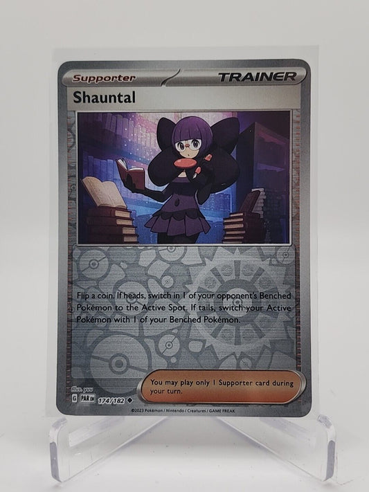 Shauntal [Reverse Holo]  174/182 Pokémon TCG Paradox Rift