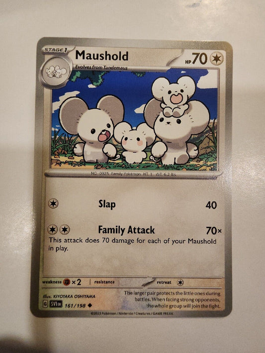 Maushold 161/198 Pokémon TGC Scarlet & Violet