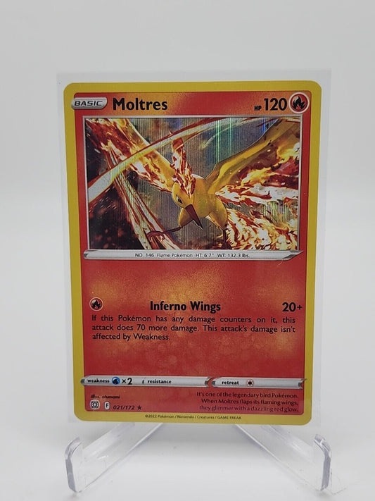 Moltres [Holo]  21/172 Pokémon TCG Brilliant Stars