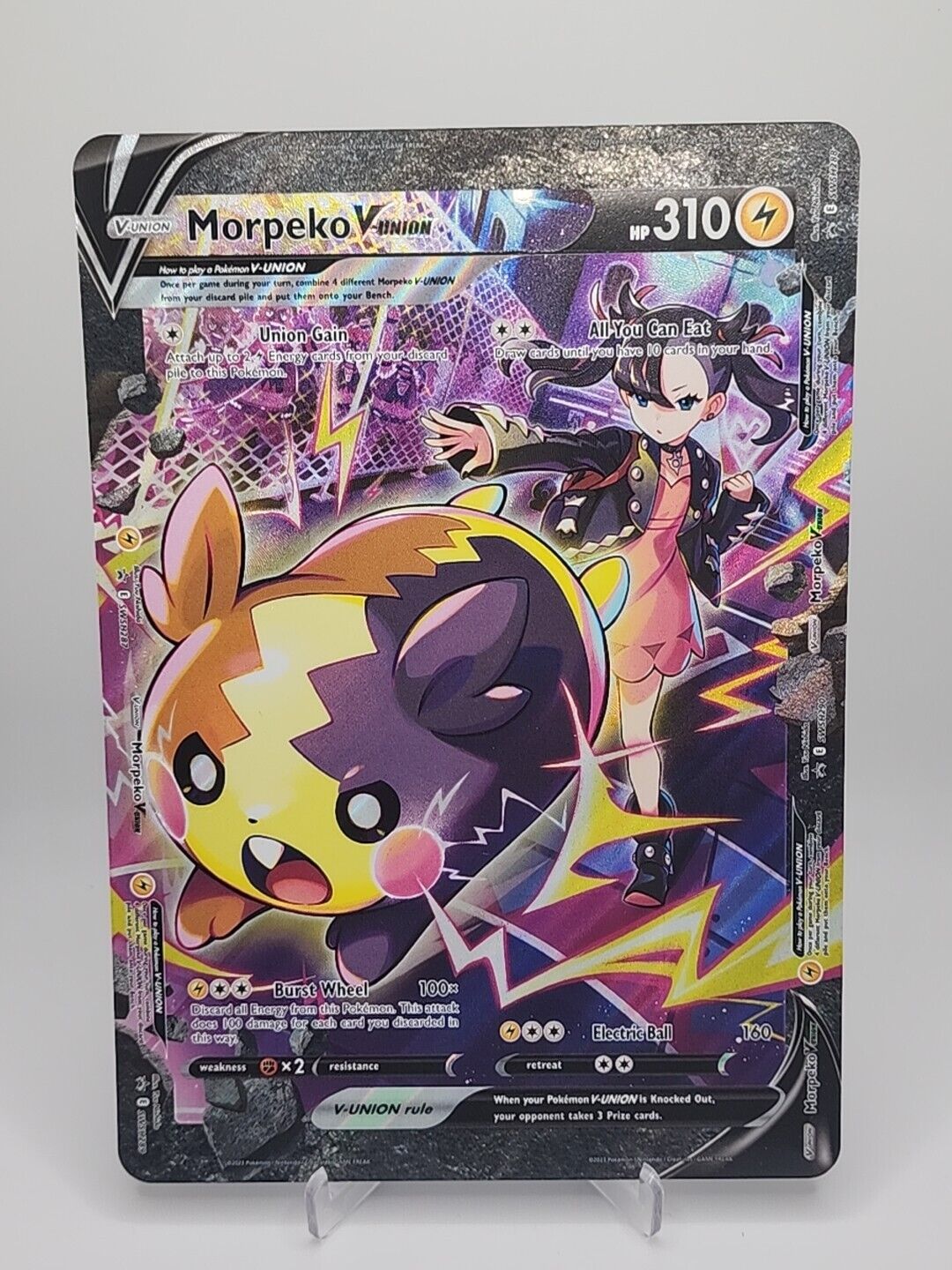 Morpeko V-Union [Jumbo]  SWSH289 Pokémon TCG  - Jumbo Card