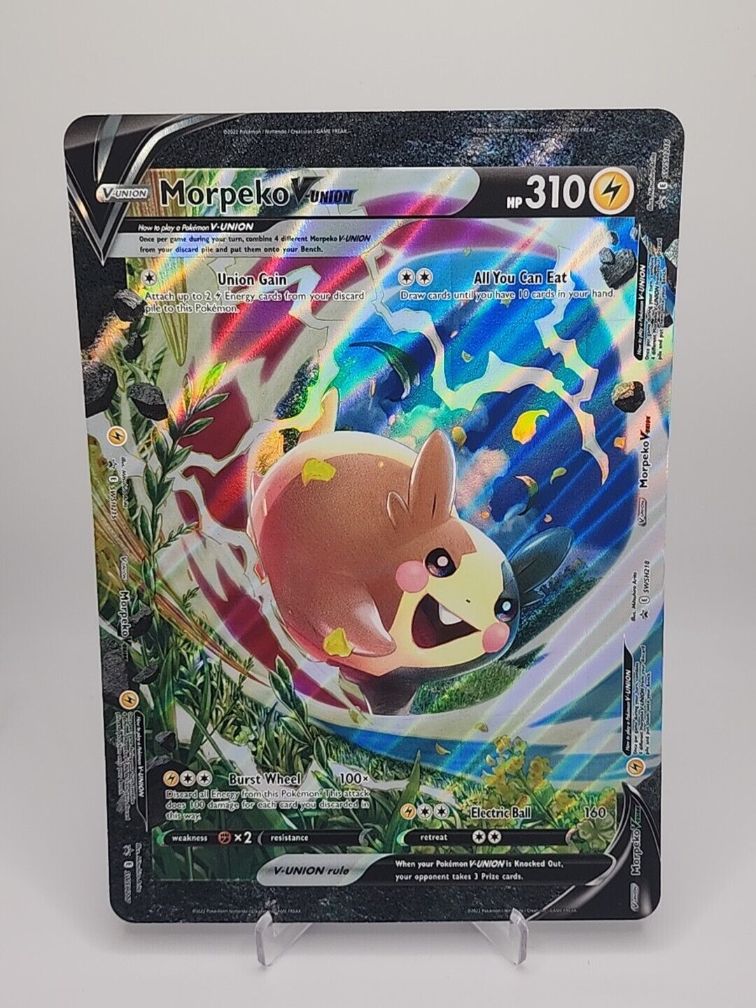 Morpeko V-Union [Jumbo]  swsh215 Pokémon TCG  - Jumbo Card