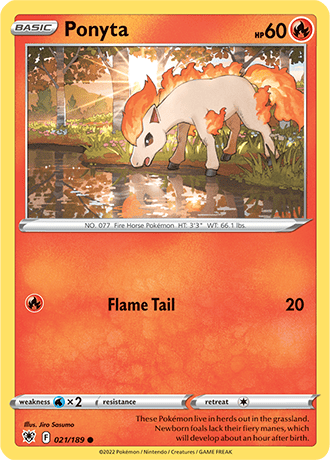 Ponyta  21/189 Pokémon TCG Astral Radiance