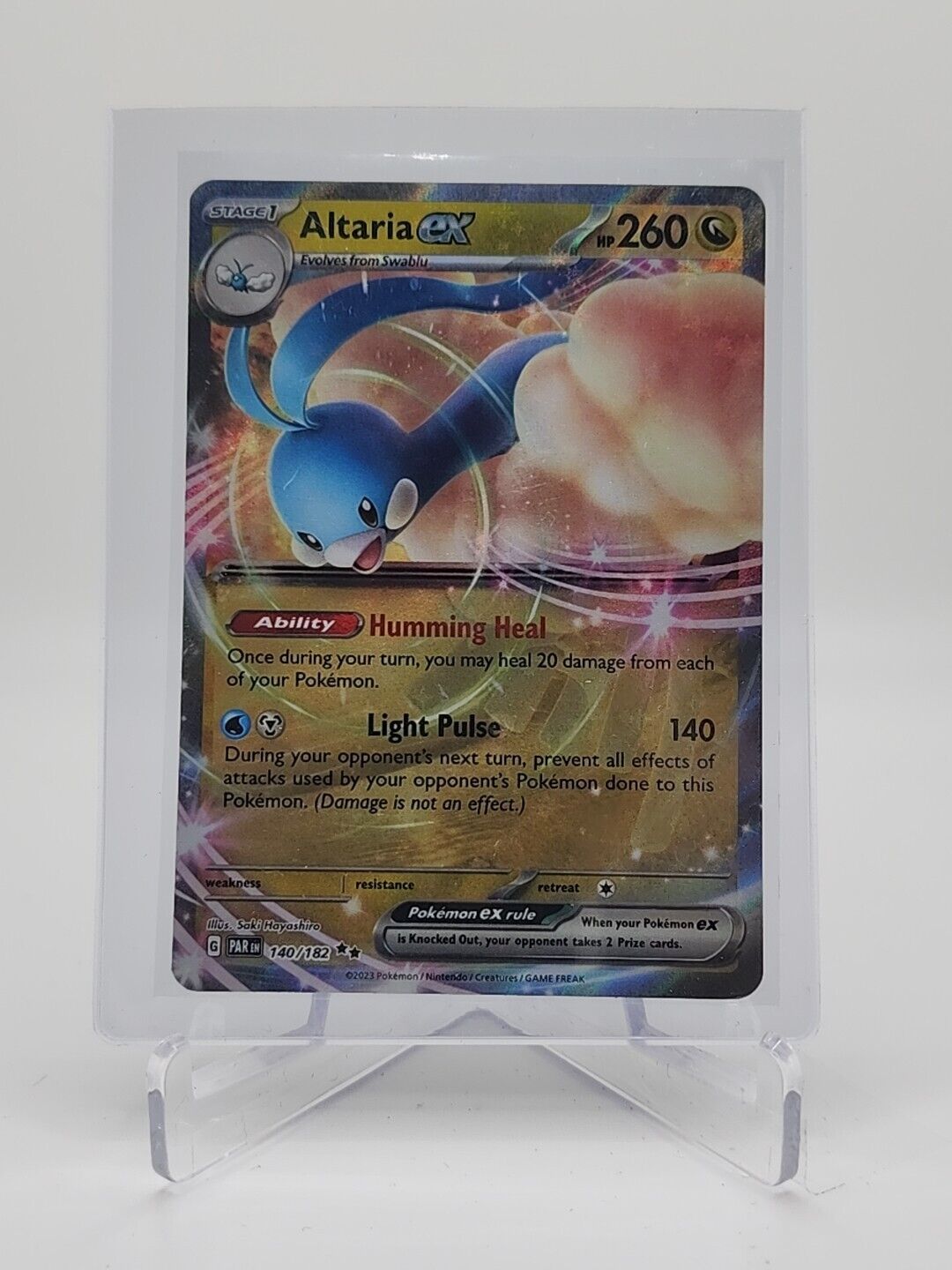 Altaria ex [Holo]  140/182 Pokémon TCG Paradox Rift