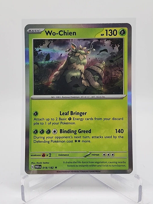 Wo-Chien [Holo]  18/182 Pokémon TCG Paradox Rift