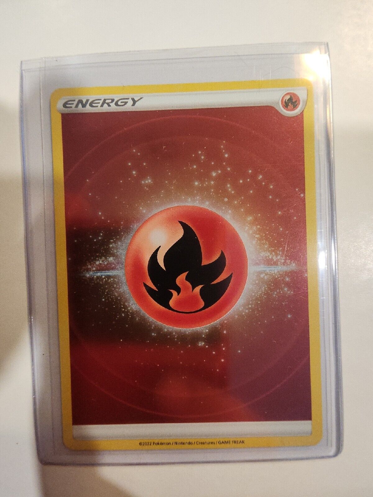 Fire Energy [Holo] 153/159 Pokémon TGC Crown Zenith