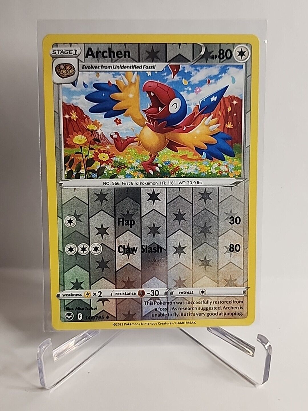 Archen [Reverse Holo] 146/195 Pokémon Cards Silver Tempest