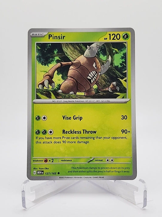 127/165 Pinsir  Pokémon TGC Scarlet & Violet - 151