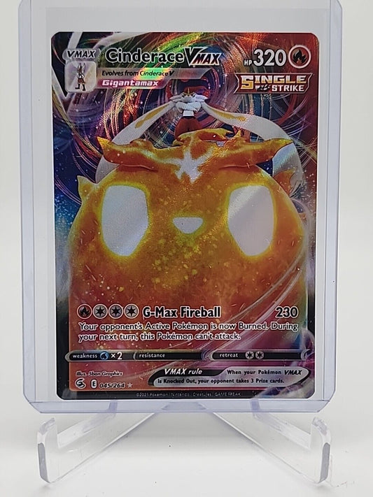 Cinderace VMAX  45/264 Pokémon TCG Fusion Strike