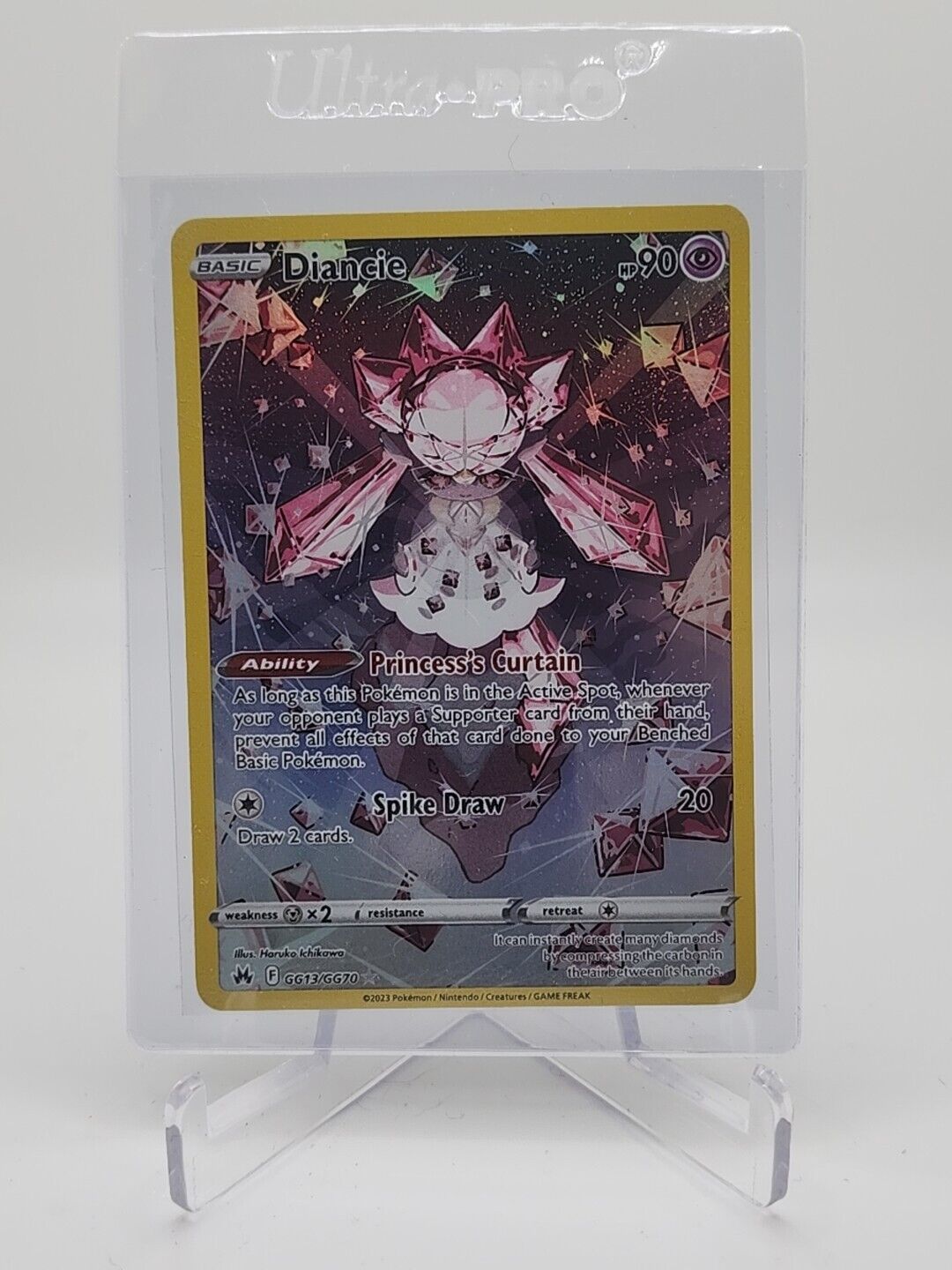 Diancie GG13/GG70 Pokémon TGC Crown Zenith