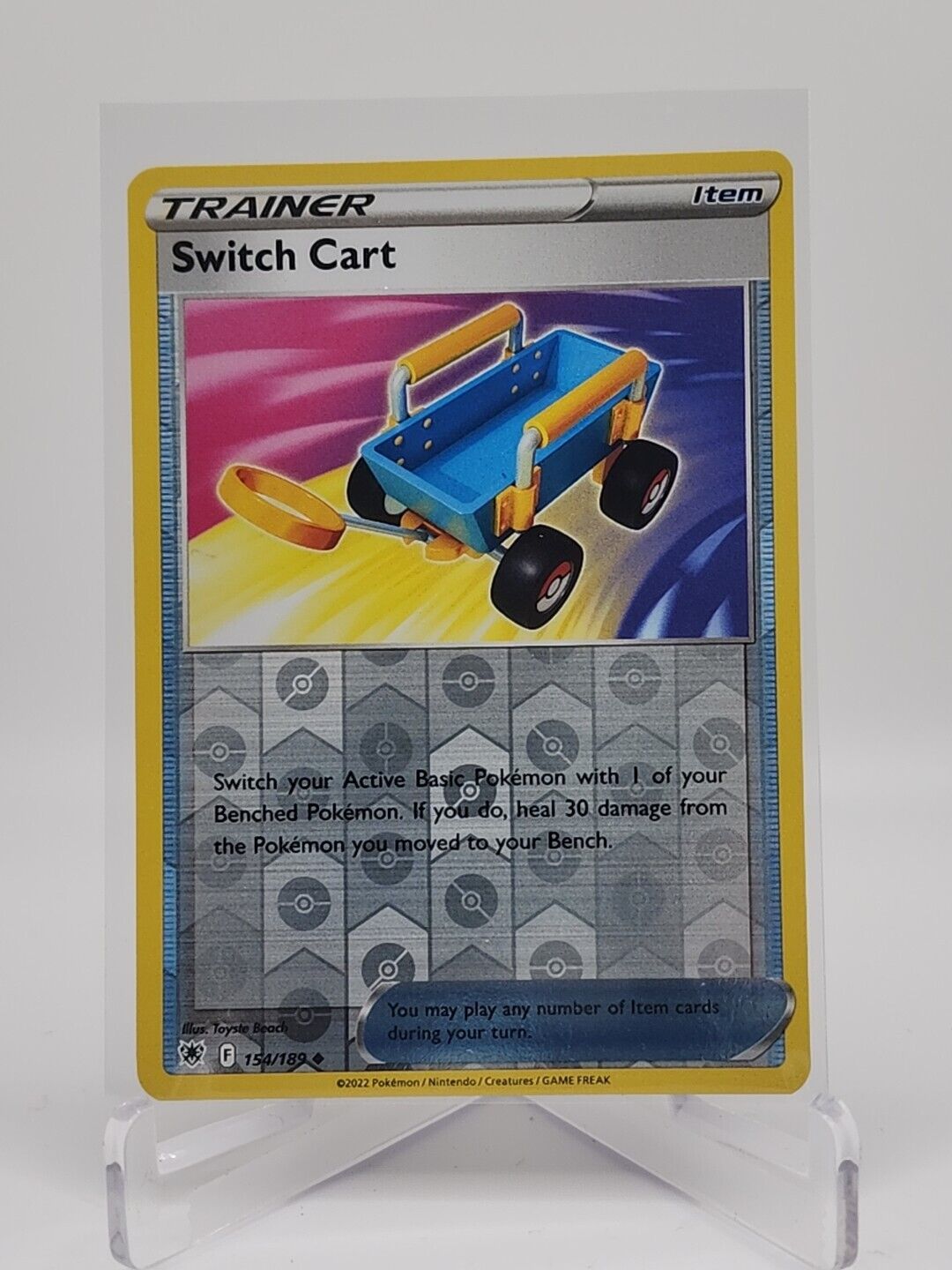 Switch Cart [Reverse Holo]  154/189 Pokémon TCG Astral Radiance