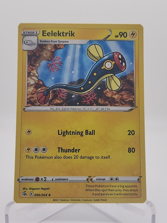 Eelektrik 96/264 Pokémon TGC Fusion Strike