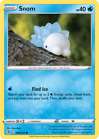 Snom  84/264 Pokémon TCG Fusion Strike