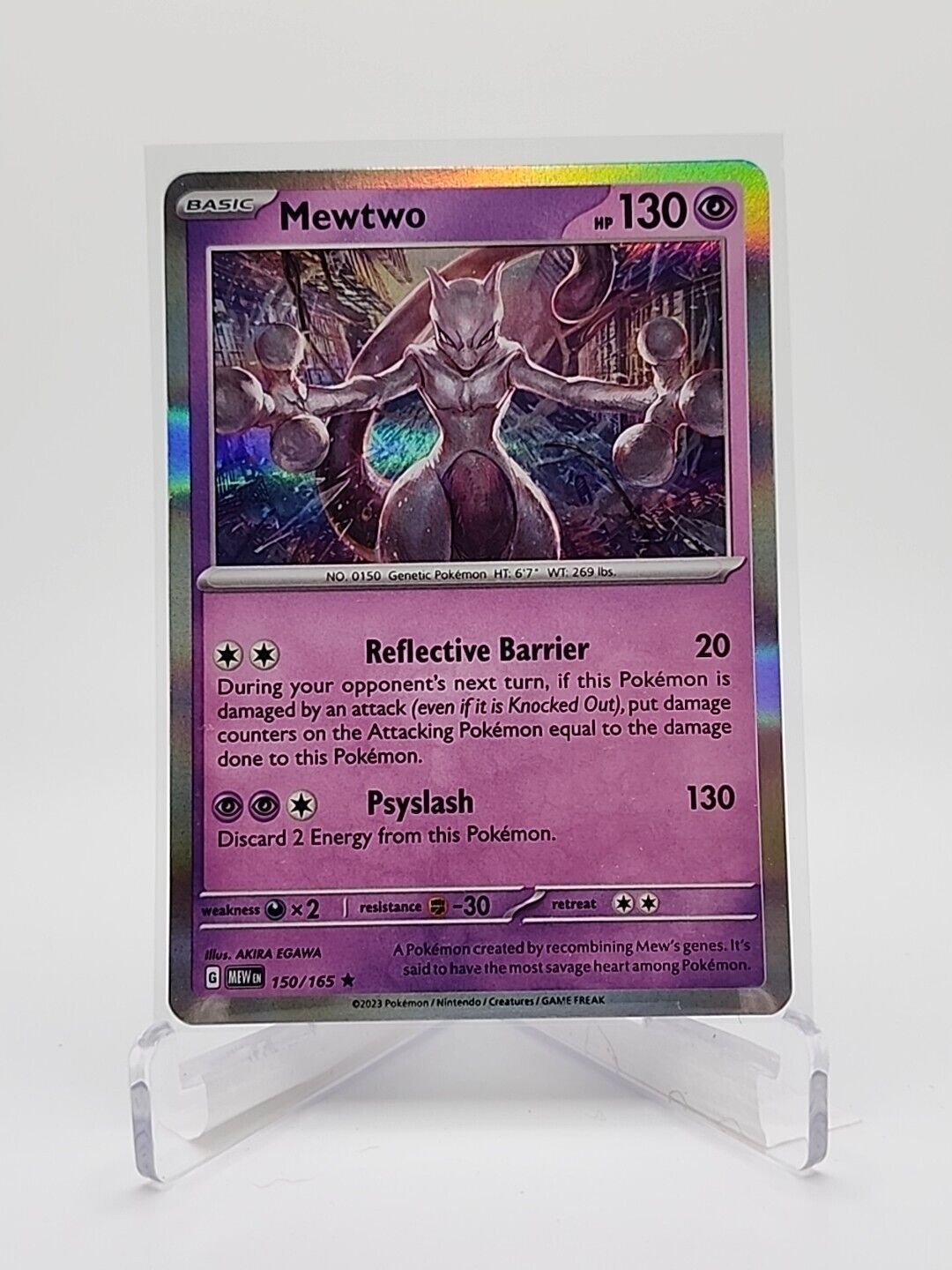 150/165 Mewtwo  Pokémon TGC Scarlet & Violet - 151