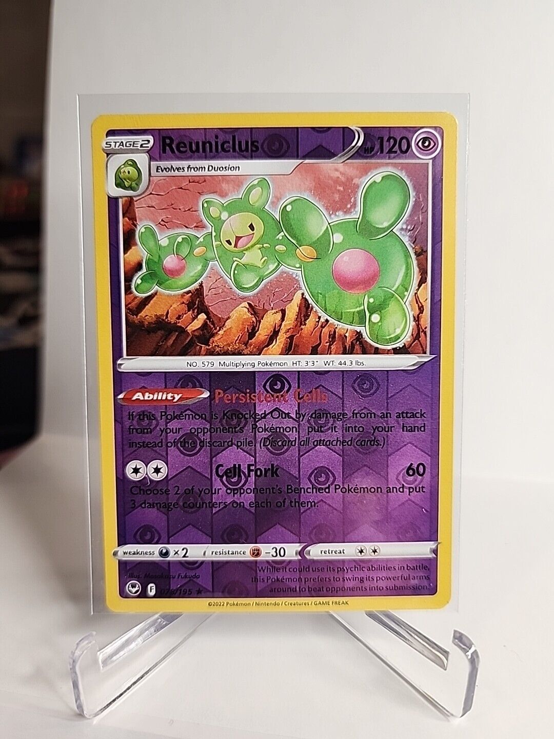 Reuniclus [Reverse Holo] 78/195 Pokémon Cards Silver Tempest