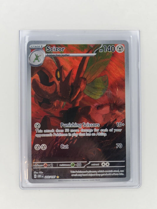 Scizor 205/197 Pokémon TGC Obsidian Flames