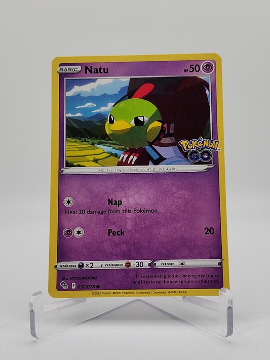 Natu 32/78 Pokémon TGC Pokemon Go