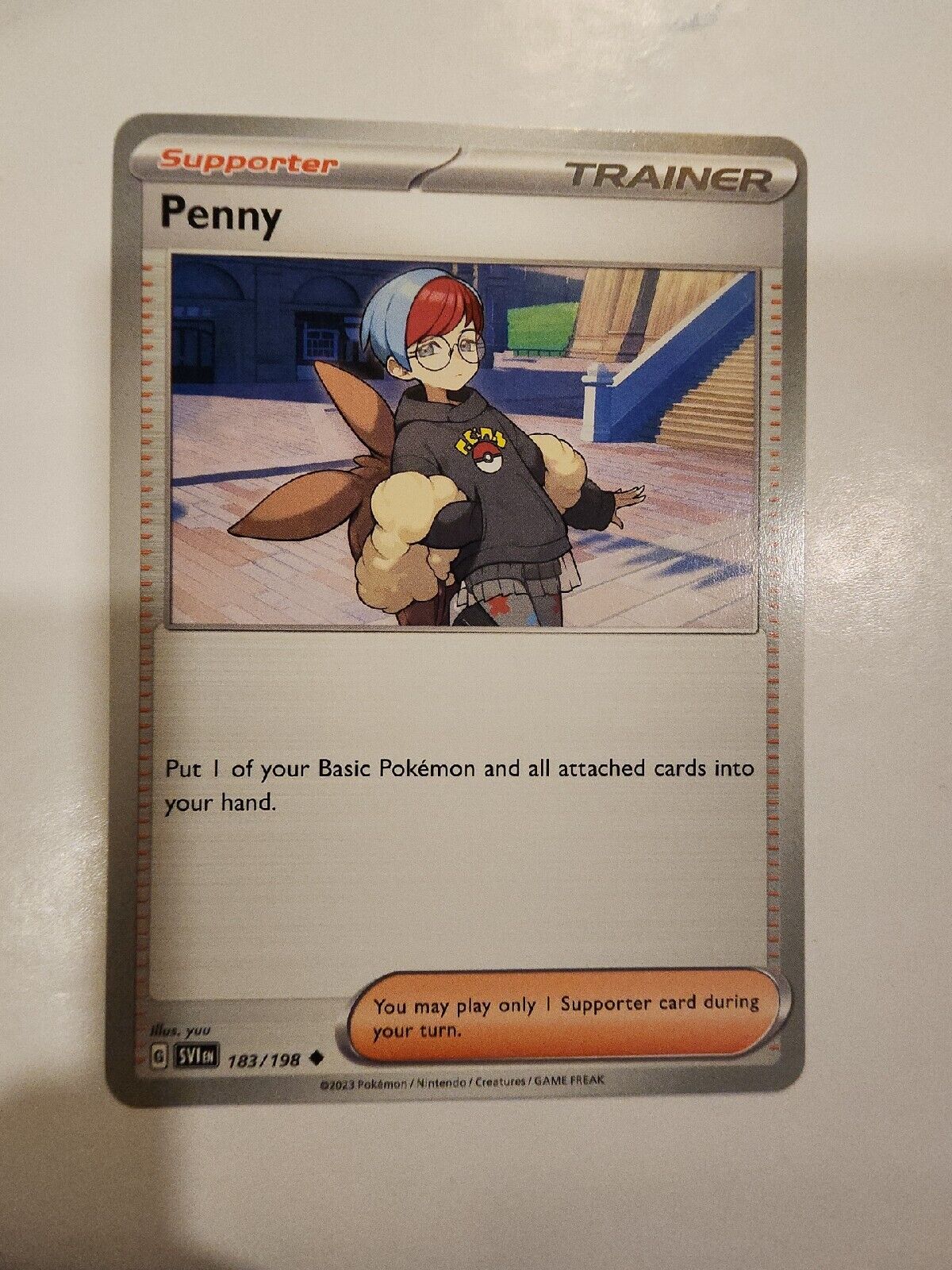 Penny 183/198 Pokémon TGC Scarlet & Violet