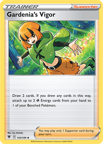 Gardenia's Vigor  143/189 Pokémon TCG Astral Radiance