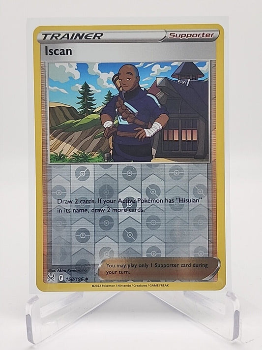 Iscan [Reverse Holo]  158/196 Pokémon TCG Lost Origin