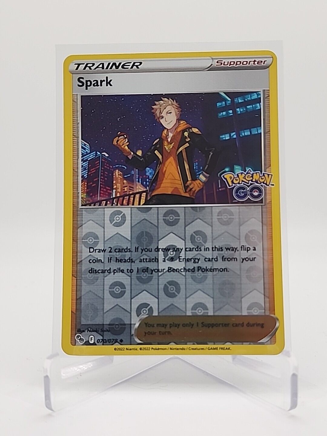 Spark [Reverse Holo] 70/78 Pokémon TGC Pokemon Go