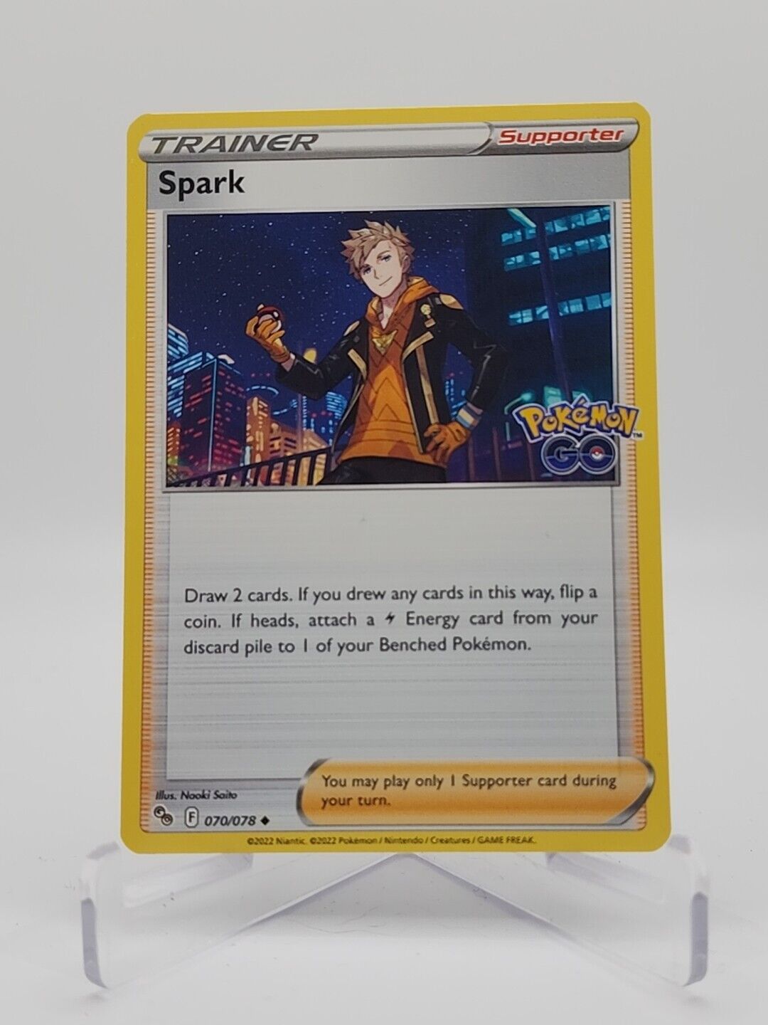 Spark 70/78 Pokémon TGC Pokemon Go