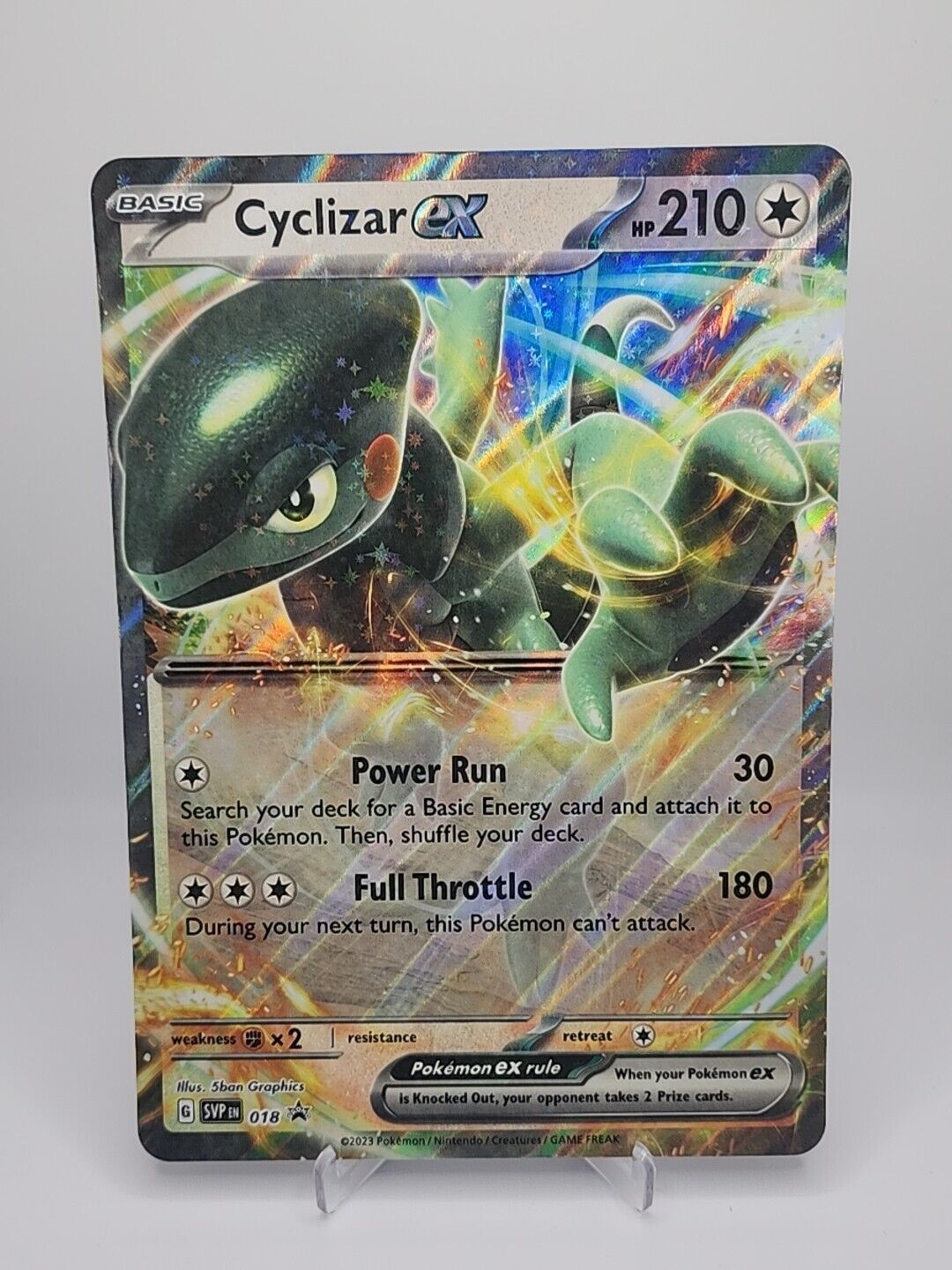 Cyclizar Ex [Jumbo]  18 Pokémon TCG  - Jumbo Card