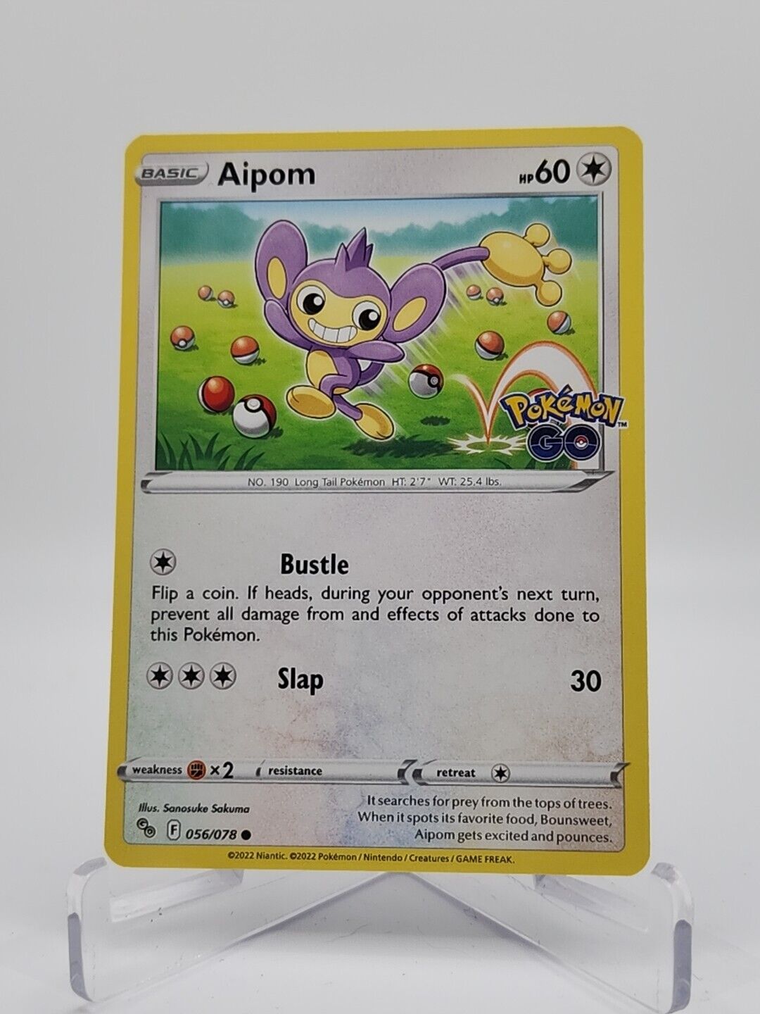 Aipom 56/78 Pokémon TGC Pokemon Go