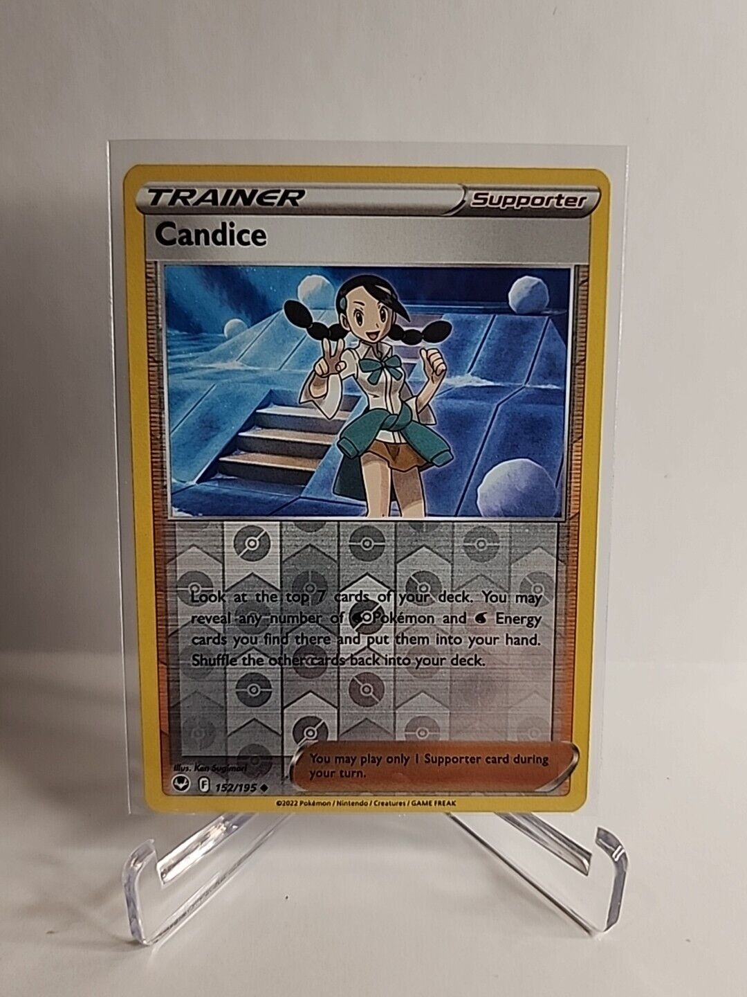 Candice [Reverse Holo] 152/195 Pokémon Cards Silver Tempest