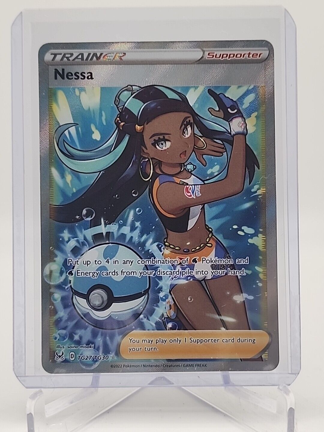 Nessa  TG27/196 Pokémon TCG Lost Origin