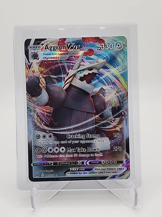 Aggron VMAX  97/172 Pokémon TCG Brilliant Stars