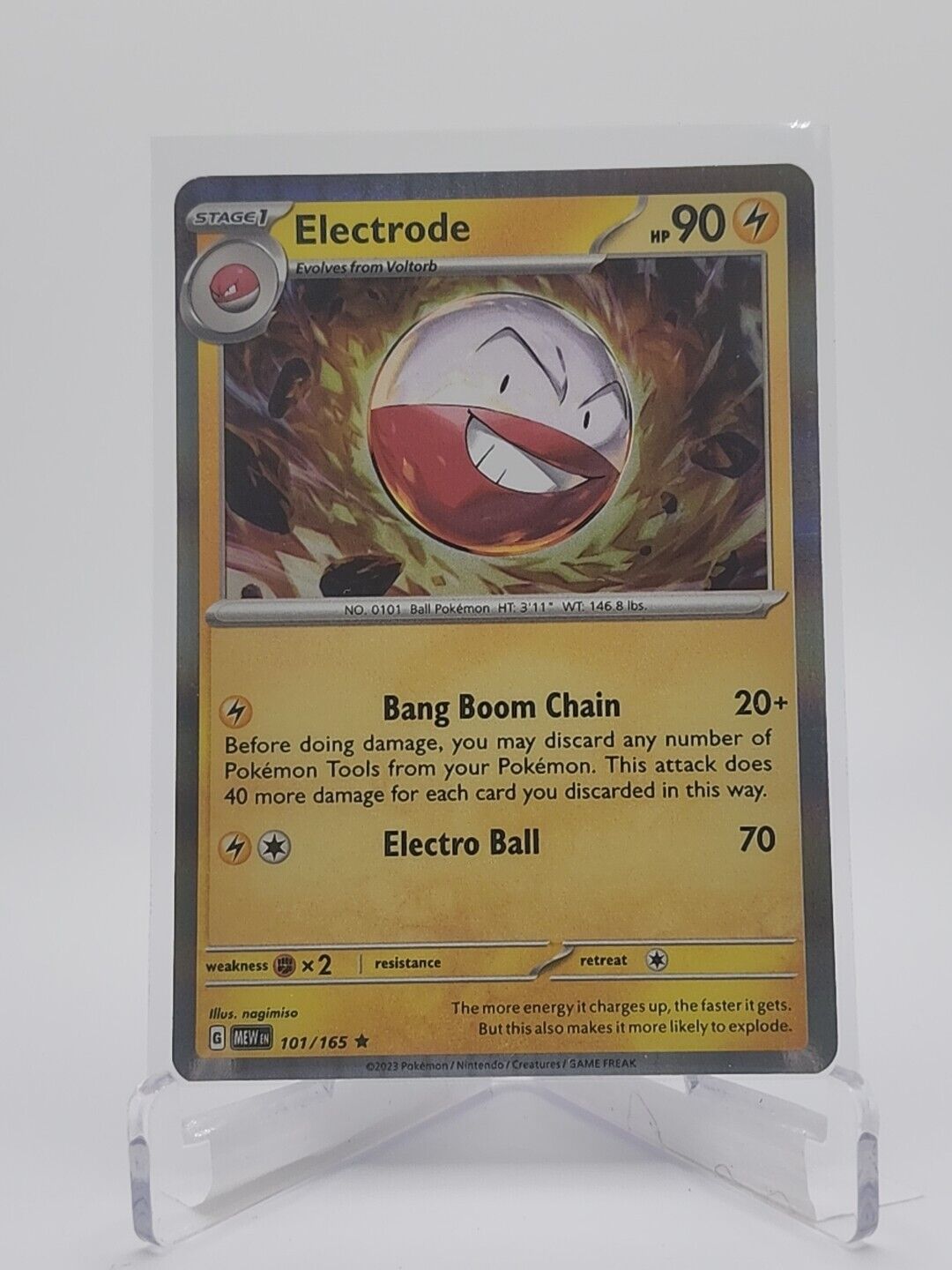 101/165 Electrode  Pokémon TGC Scarlet & Violet - 151