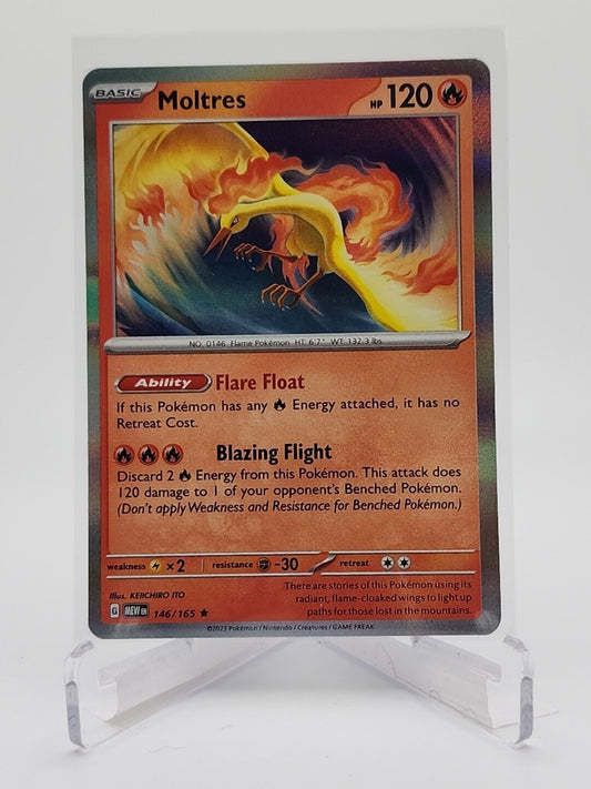 146/165 Moltres  Pokémon TGC Scarlet & Violet - 151