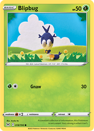 Blipbug  18/196 Pokémon TCG Lost Origin