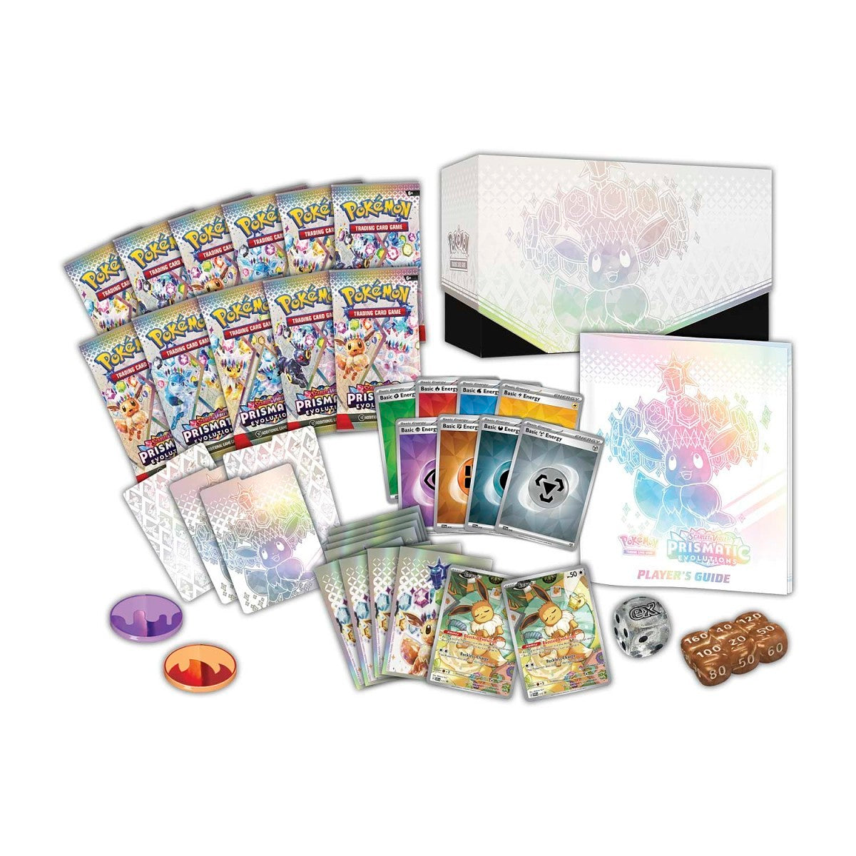 Prismatic Evolutions - Caja Elite Trainer - Sellada de fábrica