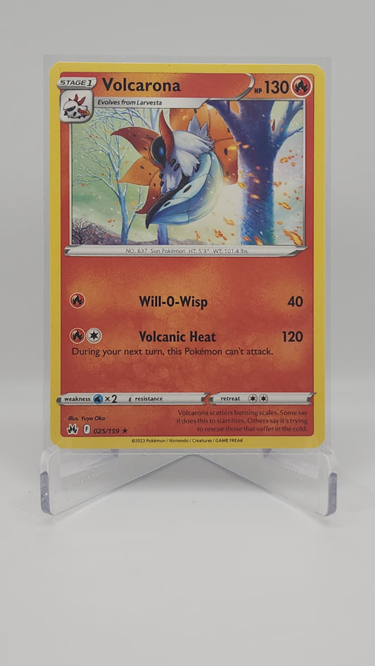 Volcarona 25/159 Pokémon TCG Crown Zenith